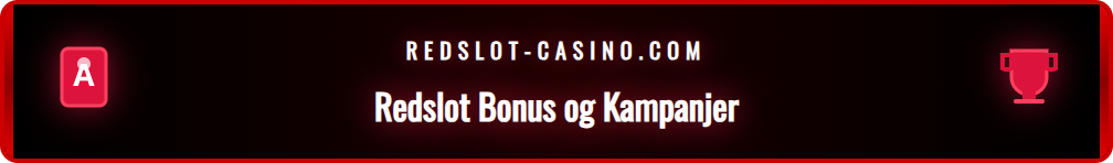 Illustrasjon av Redslot sin velkomstbonuspakke med gratisspinn og bonuspenger.
