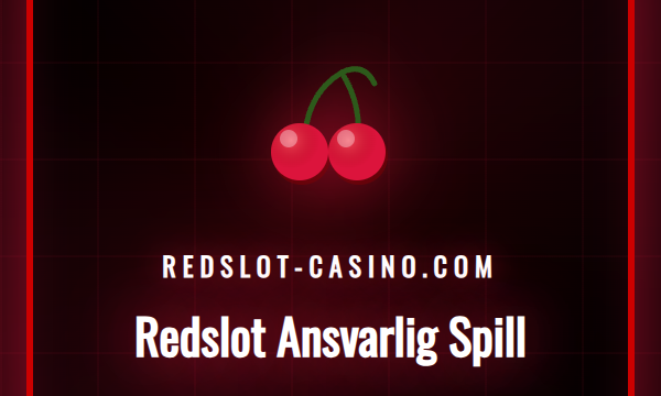 En spiller som setter opp ansvarlige spillgrenser på sin Redslot-konto.