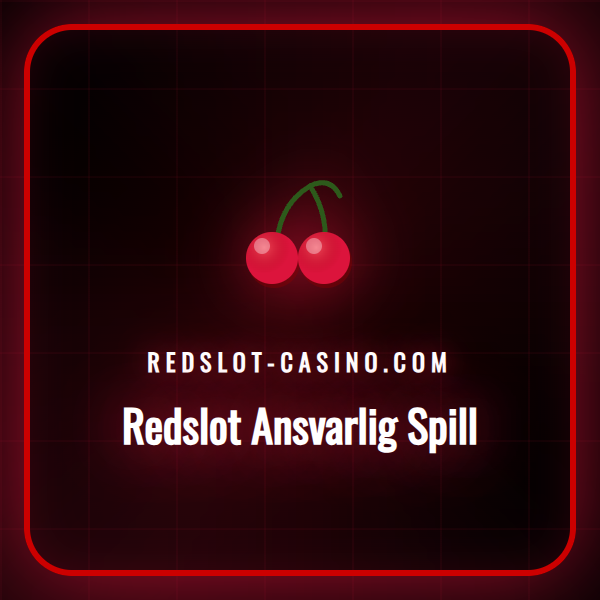 En spiller som setter opp ansvarlige spillgrenser på sin Redslot-konto.