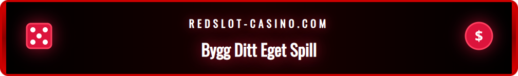 Skjermbilde som viser grensesnittet til Redslot Bet Builder med ulike markedsvalg.