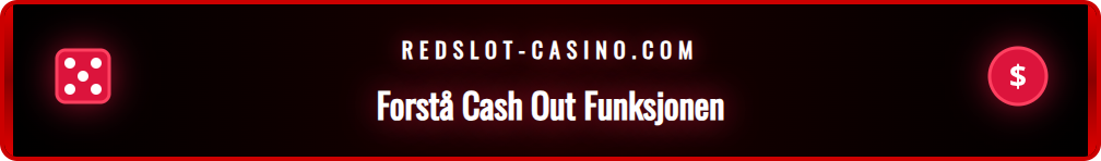 En spiller som bruker Redslots cashout-funksjon på mobilen sin.