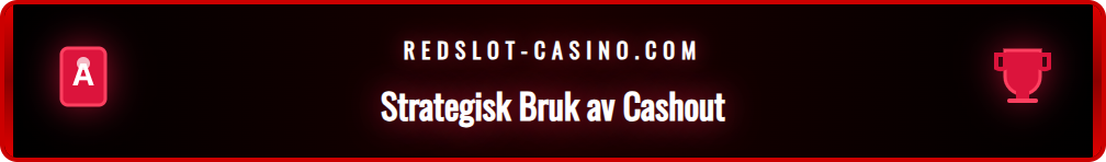 Diagram som viser hvordan cash out sikrer en gevinst tidlig.