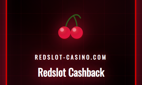 En detaljert illustrasjon som viser hvordan Redslot cashback-bonusen fungerer for norske casinospillere.