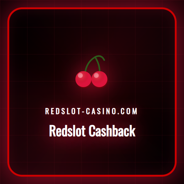 En detaljert illustrasjon som viser hvordan Redslot cashback-bonusen fungerer for norske casinospillere.