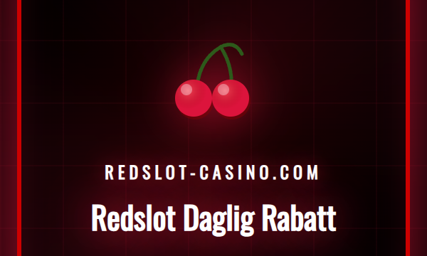 En detaljert oversikt over fordelene med Redslot Daglig Rabatt som tilbys til norske casinospillere.