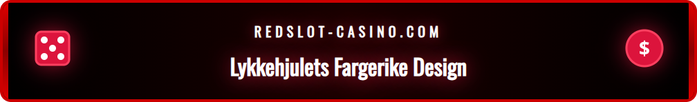 Nærbilde av Redslot Lykkehjul som viser de forskjellige segmentene med premier som gratisspinn og bonuspenger.