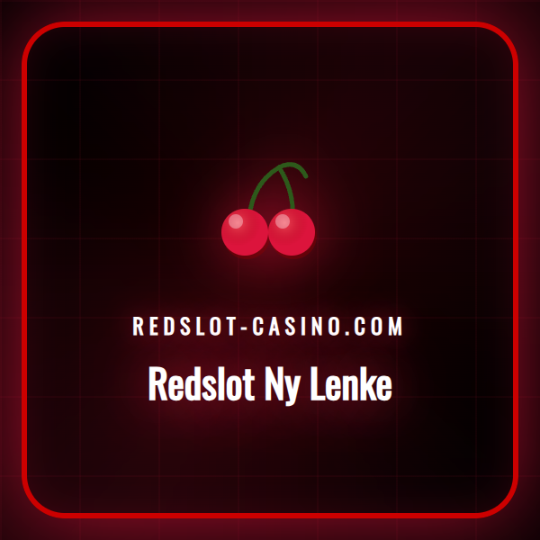 En person som bruker en bærbar datamaskin for å finne en ny lenke til Redslot-casinoet.