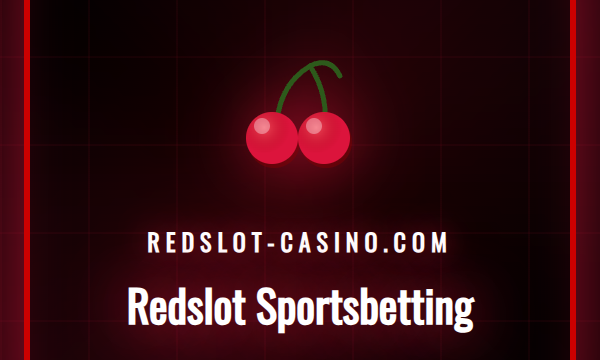 En oversikt over Redslot Sportsbetting-plattformen vist på en bærbar datamaskin.