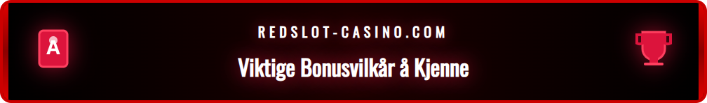 En grafisk fremstilling av bonusvilkår som omsetningskrav, minimumsodds og gyldighetsperiode med ikoner.