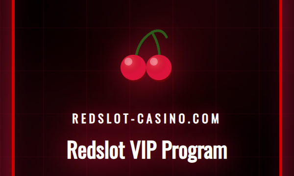En detaljert illustrasjon som viser de ulike nivåene og fordelene i Redslot sitt eksklusive VIP-program for lojale spillere.