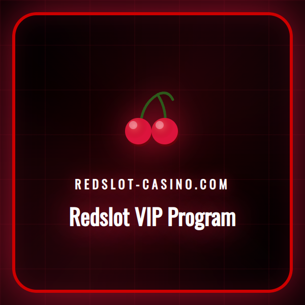 En detaljert illustrasjon som viser de ulike nivåene og fordelene i Redslot sitt eksklusive VIP-program for lojale spillere.