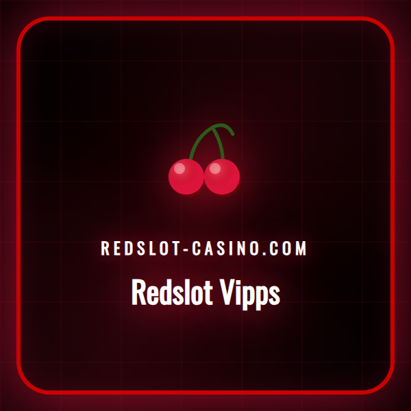 En person bruker Vipps på mobilen for et raskt innskudd på Redslot casino.